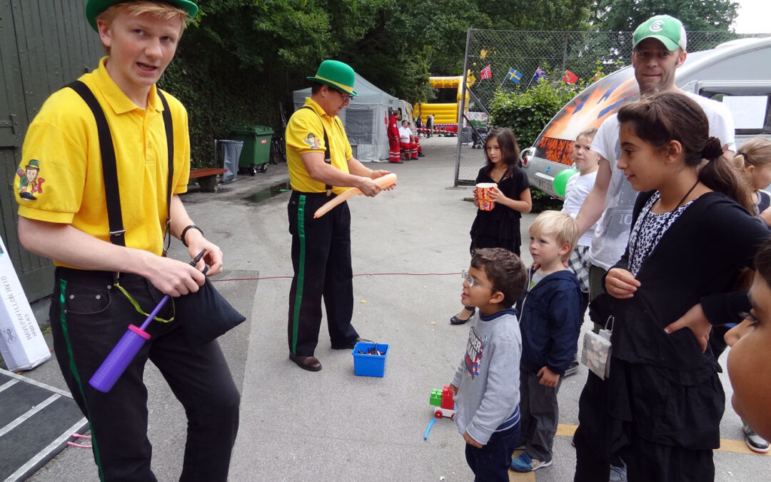 Børnefødselsdag med ballonklovn