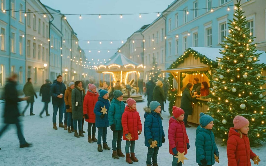Julearrangement for familier: Sådan skaber centre og byer kø og julestemning